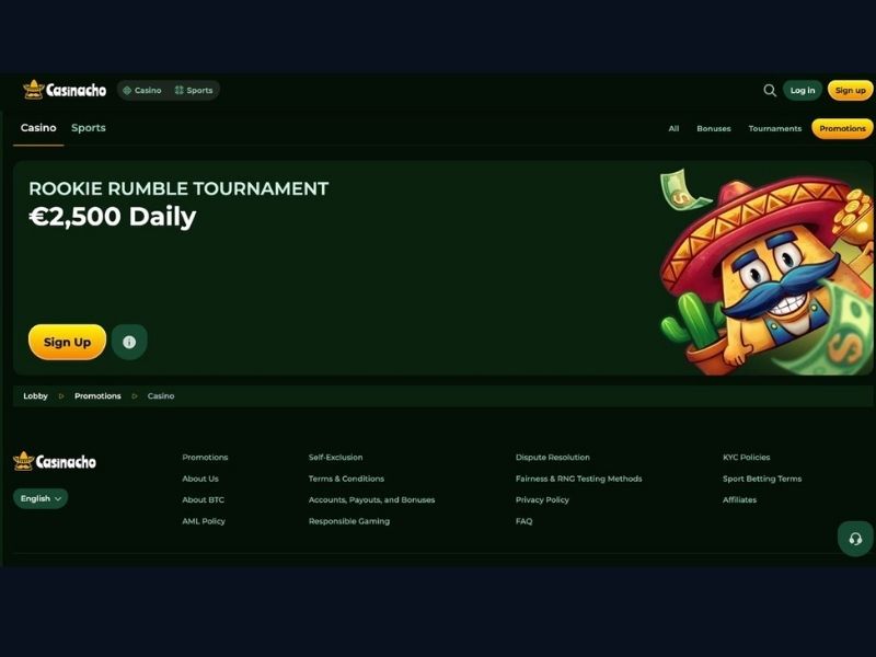 Casinacho Casino (Nacho Casino) mobile per l'Italia: gioco responsabile, limiti di deposito e strumenti di protezione da smartphone
