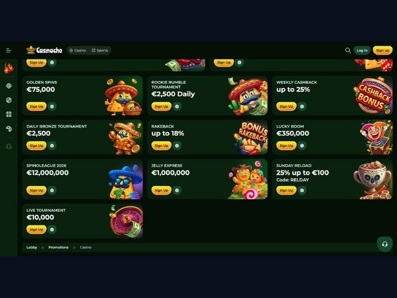 Registrazione sicura su Casinacho Casino Nacho Casino — sequenza corretta per l'Italia